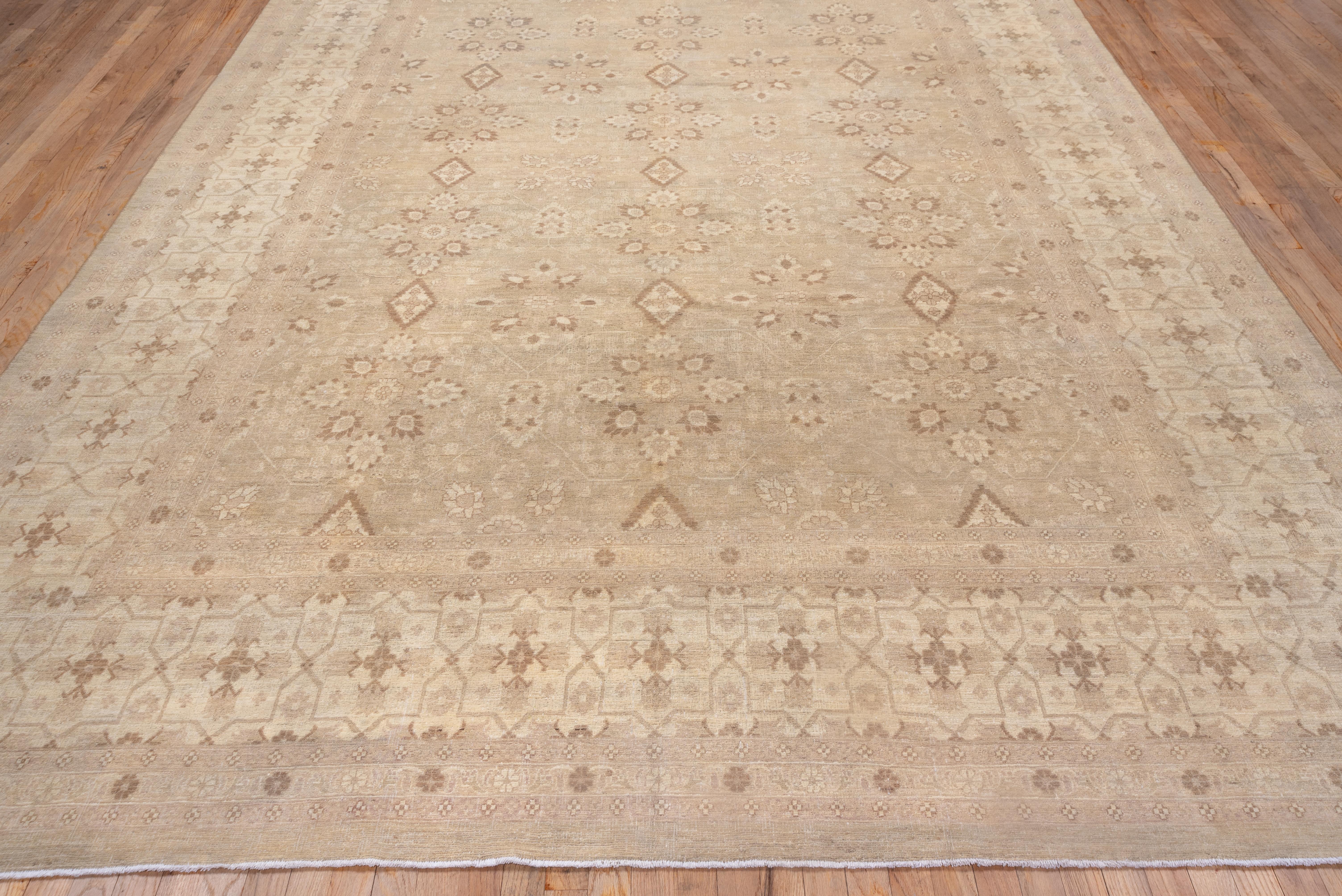 Modern Neutral Afghan Designer Carpet For Sale