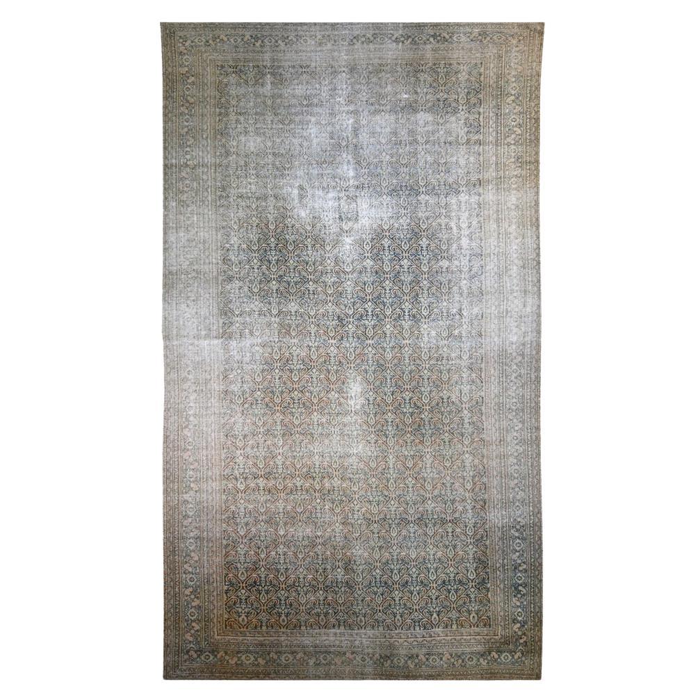Neutral Mongol-Afghan Traditional Rug For Sale