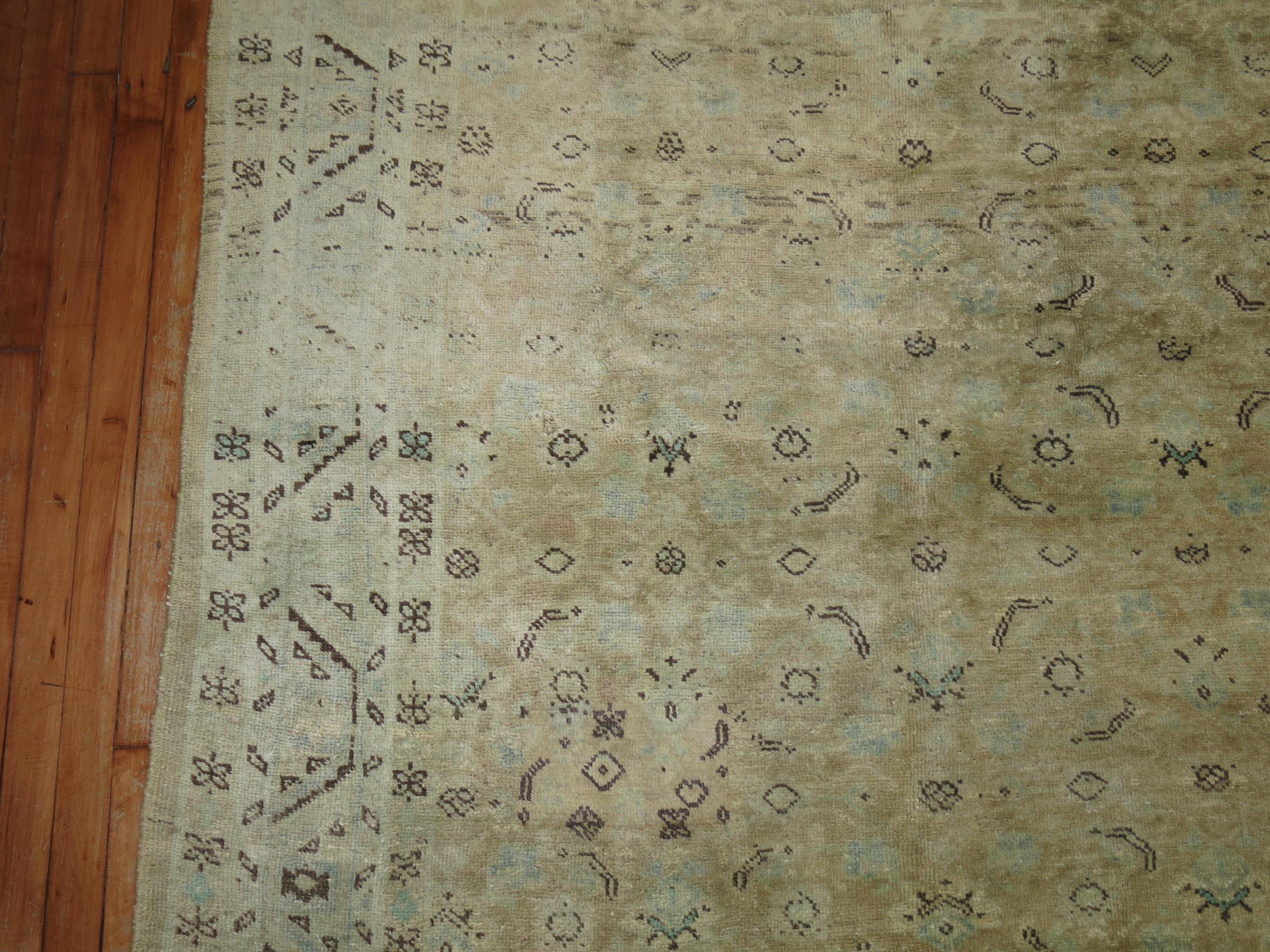 Colección Zabihi Alfombra Persa Pálida Tamaño Galería Malayer en venta