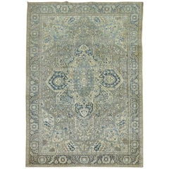 Neutral Persian Heriz Rug