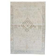 Neutral Persian White Mini Rug