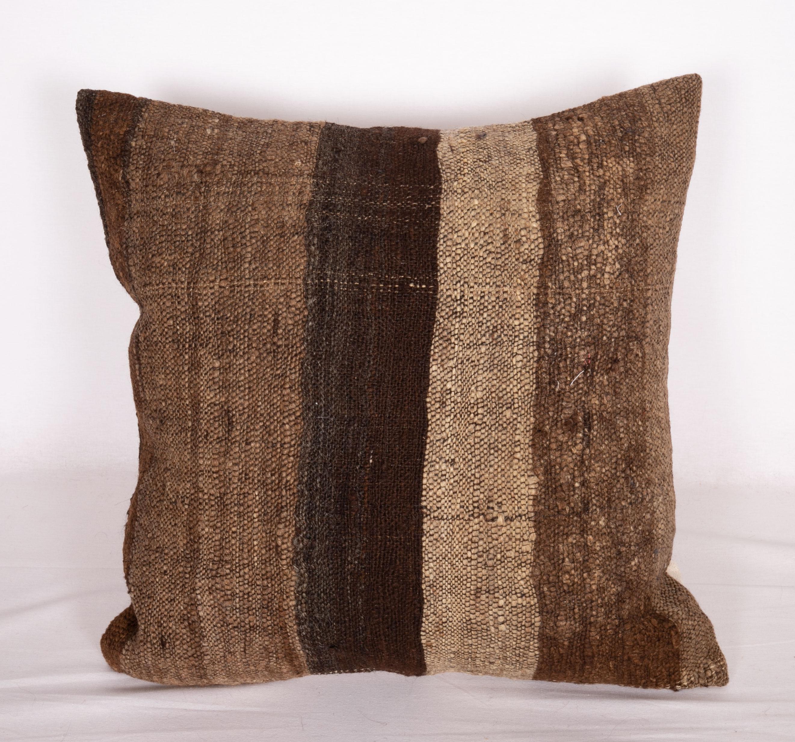 Turkish Neutral Pillow Cases Made from an Anatolian Vintage Cover, Mid-20th Century