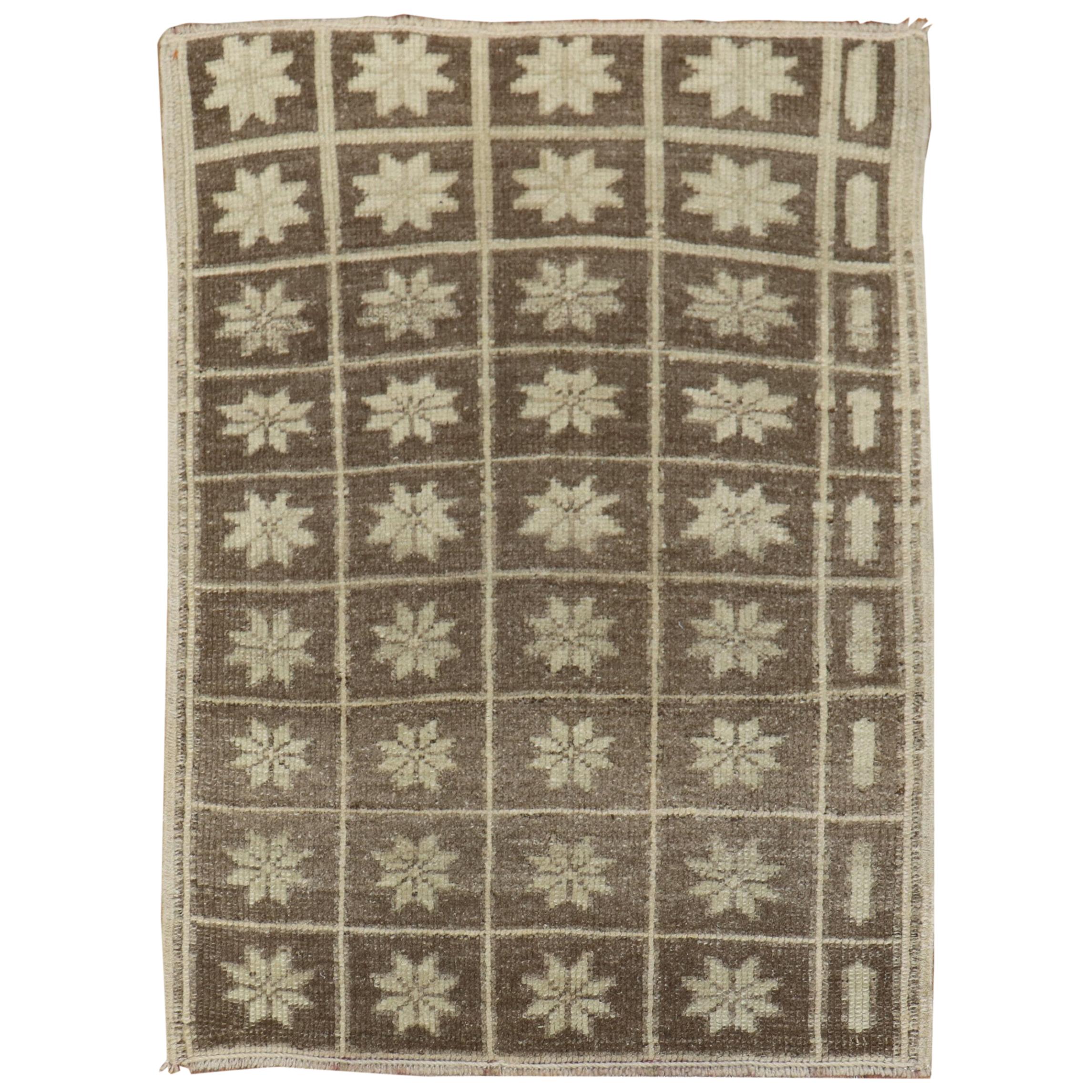 Neutral Turkish Fragment Rug