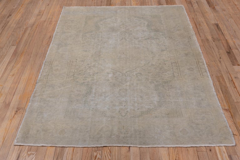 Neutral Turkish Rug, Antique at 1stDibs