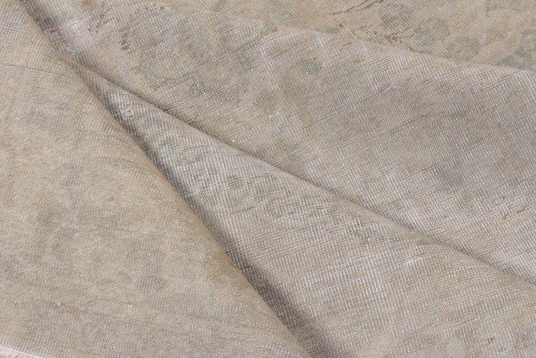 Neutral Turkish Rug, Antique at 1stDibs