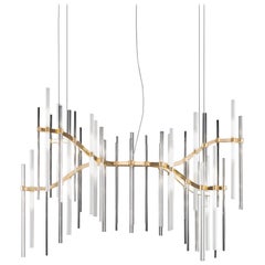 Lampe à suspension Neva 24 par Euroluce Lampadari