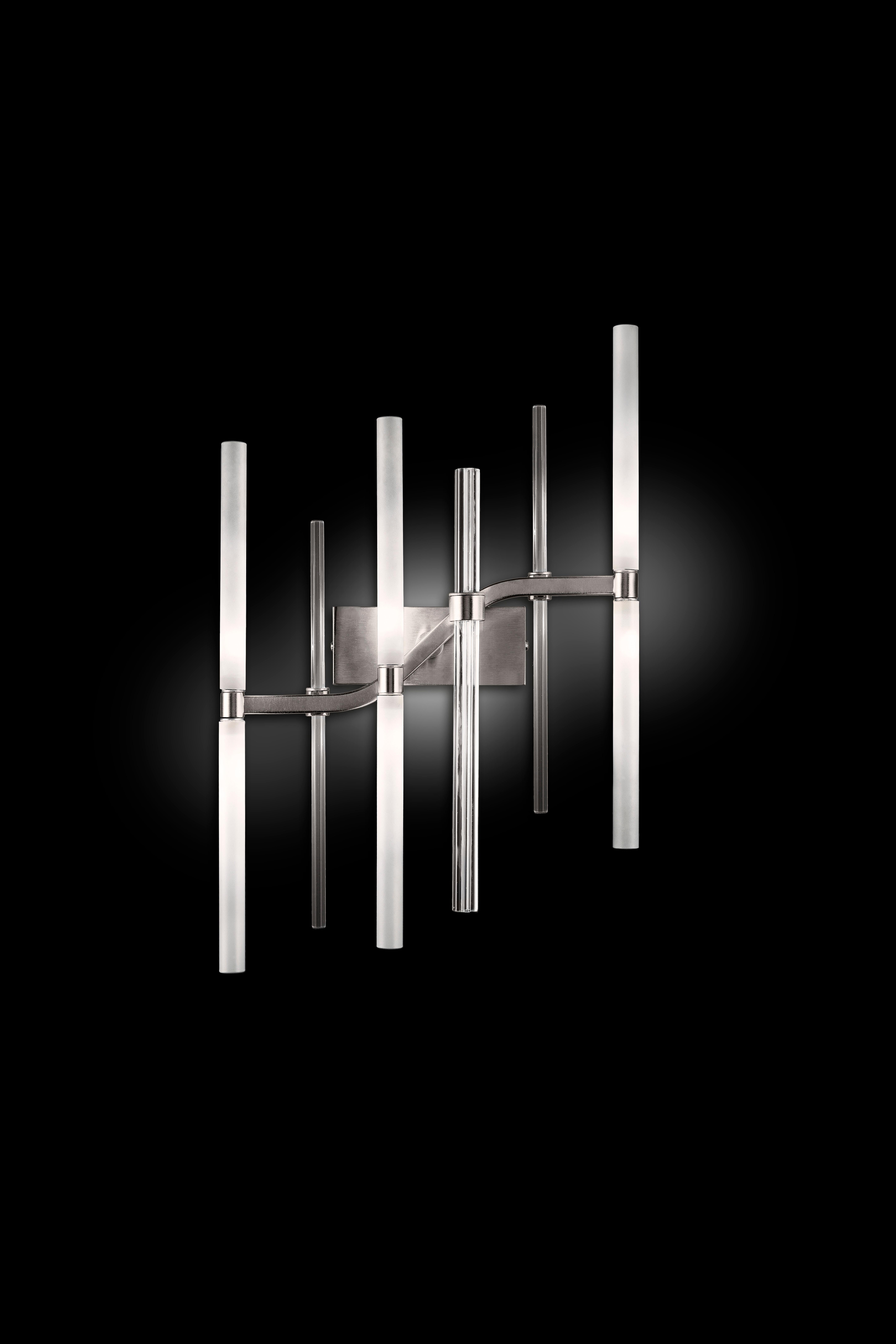 Neva A6 Pendant Lamp by Euroluce Lampadari
Dimensions: D 9 x W 32 x H 53 cm.
Materials: Metal and glass.

Available in different colors. Prices may vary. All our lamps can be wired according to each country. If sold to the USA it will be wired for