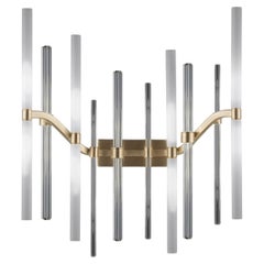 Neva A8 Medium – lineare Wandleuchte aus Glas