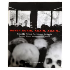 Never Again, Again, Again: Genocide by Lane Montgomery, Signed 1st Ed