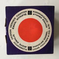 Never Used 1´st. Edition Verner Panton Flowerpot Pendant Light in Original Box