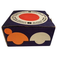 Nunca usado 1'st. Edición Verner Panton Flowerpot Pendant Light en caja original