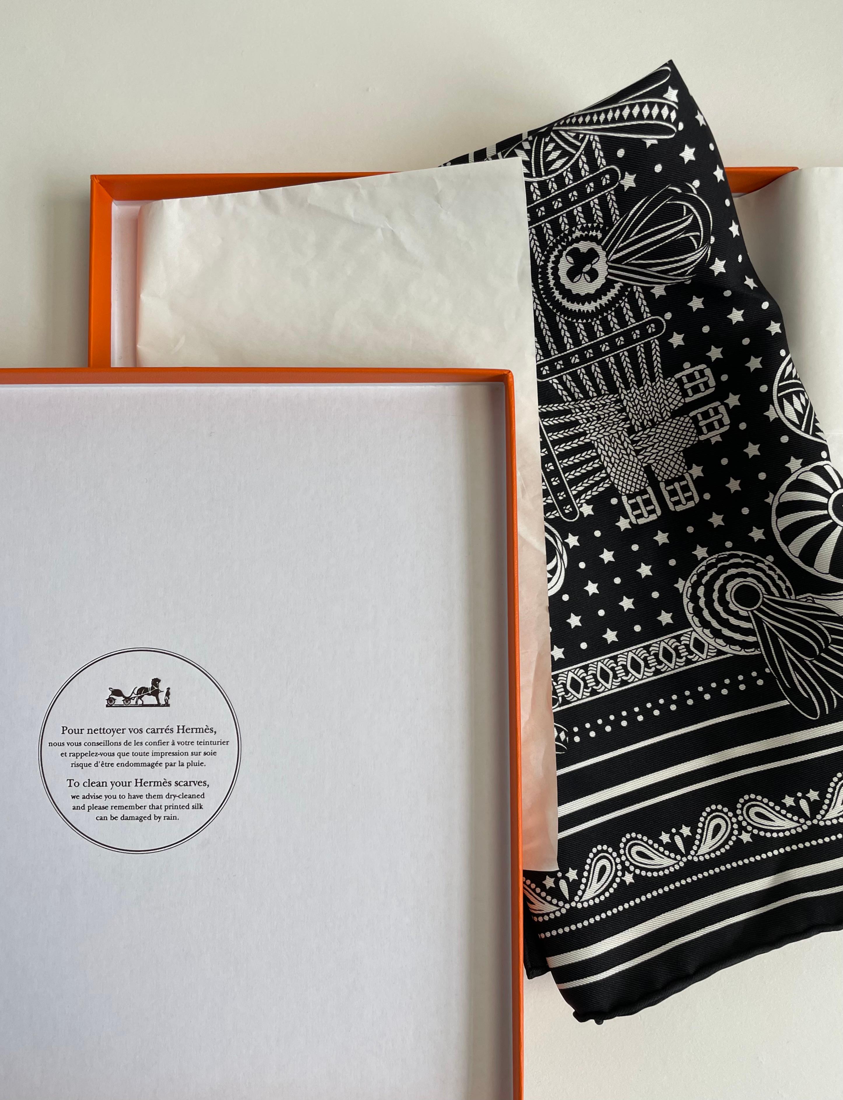 New In Box Hermès Bandana 55 
