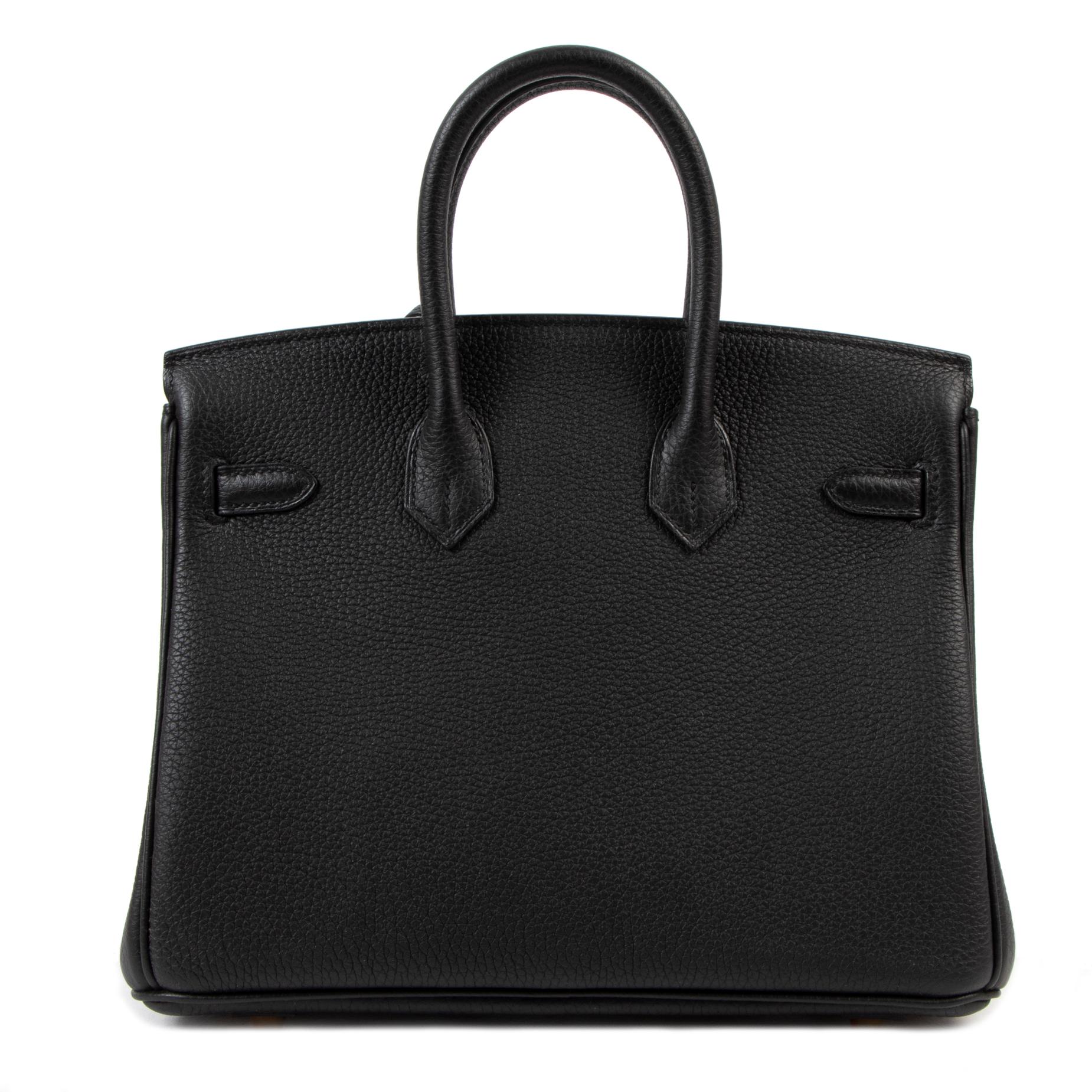 BRAND NEW

Never Used Hermes Birkin 25 Black Togo GHW

Skip the waiting list and get your hands on the most iconic bag of all time: the Hermès Birkin.
This Hermès Birkin in veau togo comes in timeless black,the perfect colour for all year round
