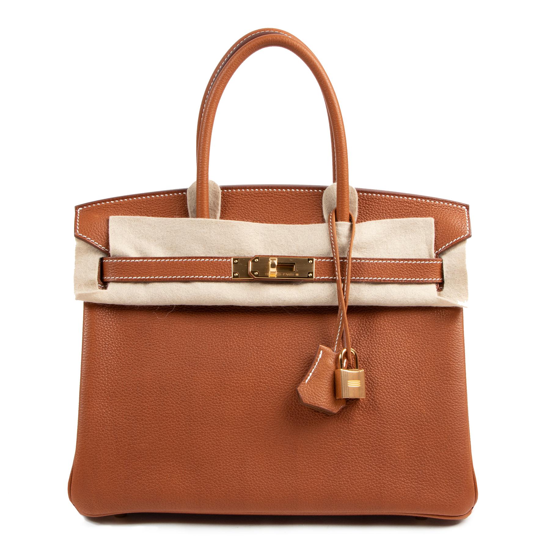Hermes birkin 30 fauve barenia hot sale
