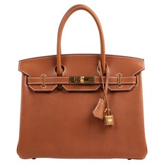 *Never Used* Hermes Birkin 30 Fauve Barenia Faubourg GHW For Sale at ...