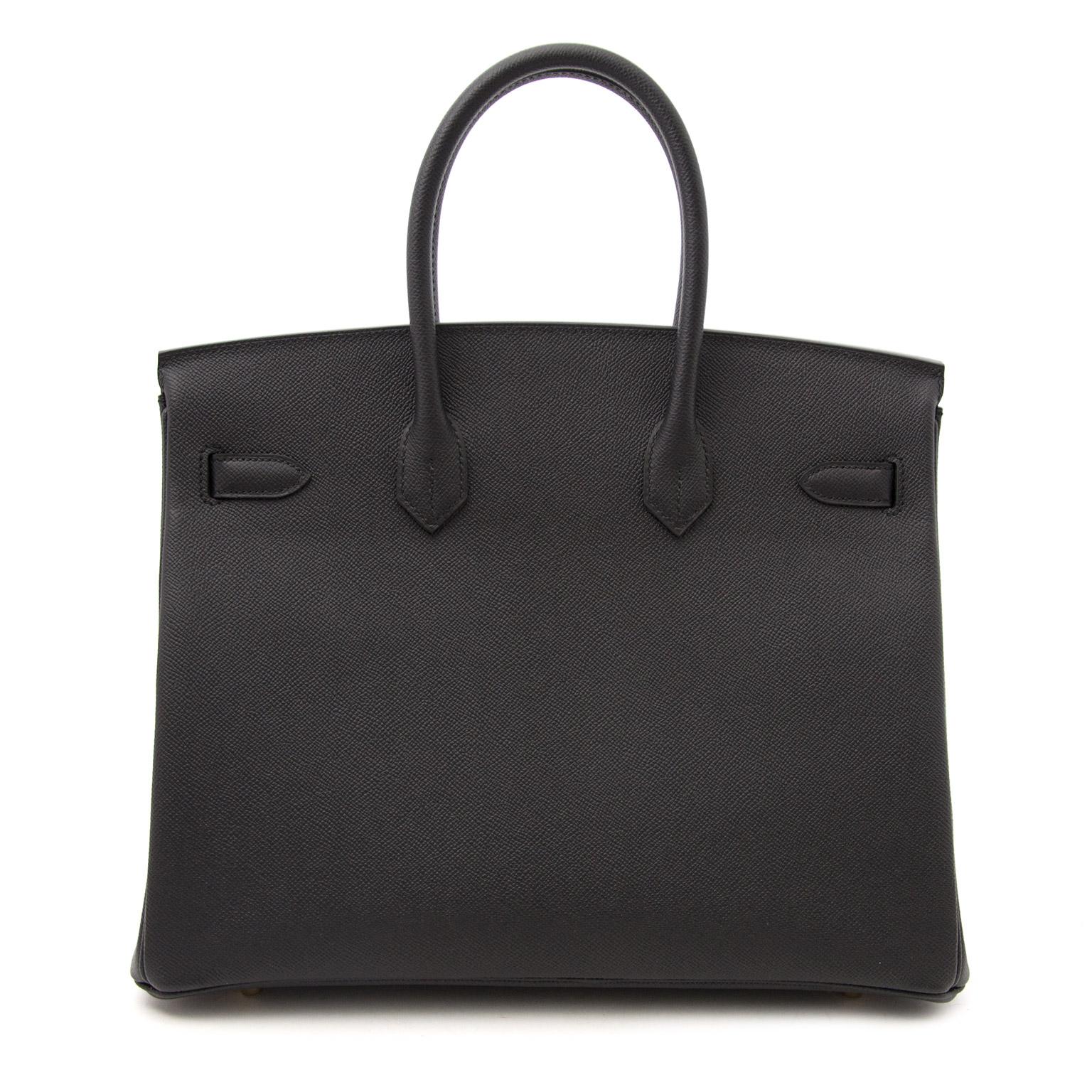 *NEVER USED* Hermès Birkin 35 Epsom Black GHW 1