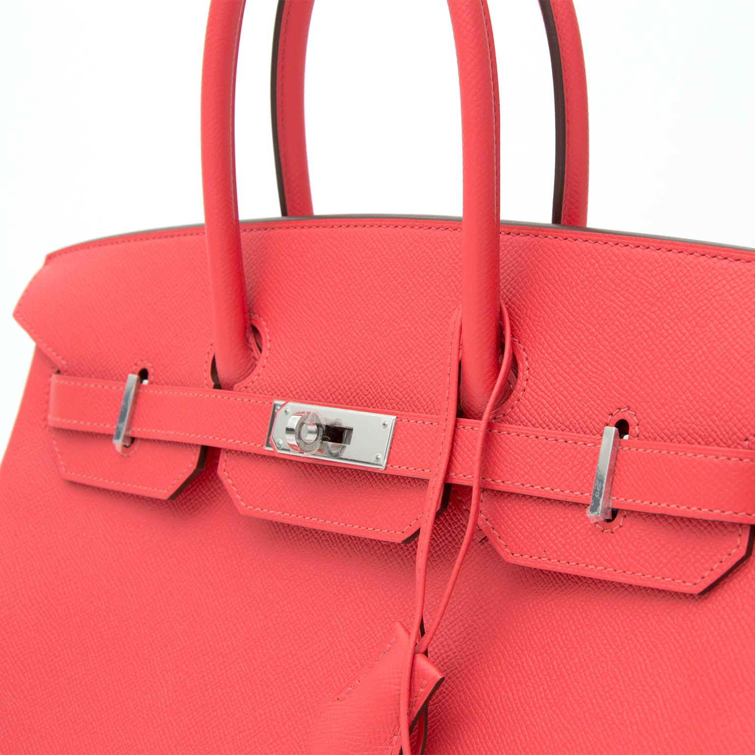 *Never Used* Hermès Birkin 35 Epsom Rose Jaipur PHW 2