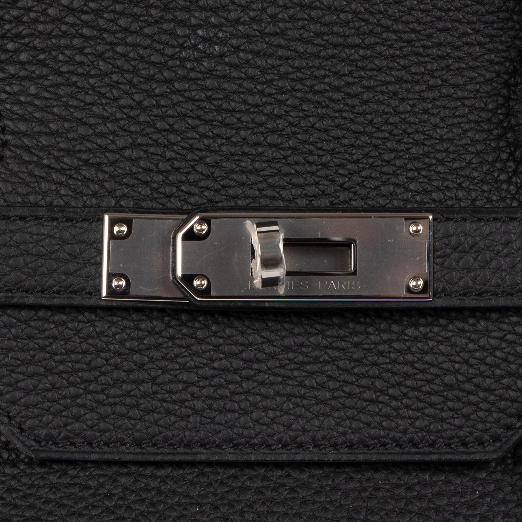Never Used Hermès Birkin 40 Black Togo PHW In New Condition In Antwerp, BE