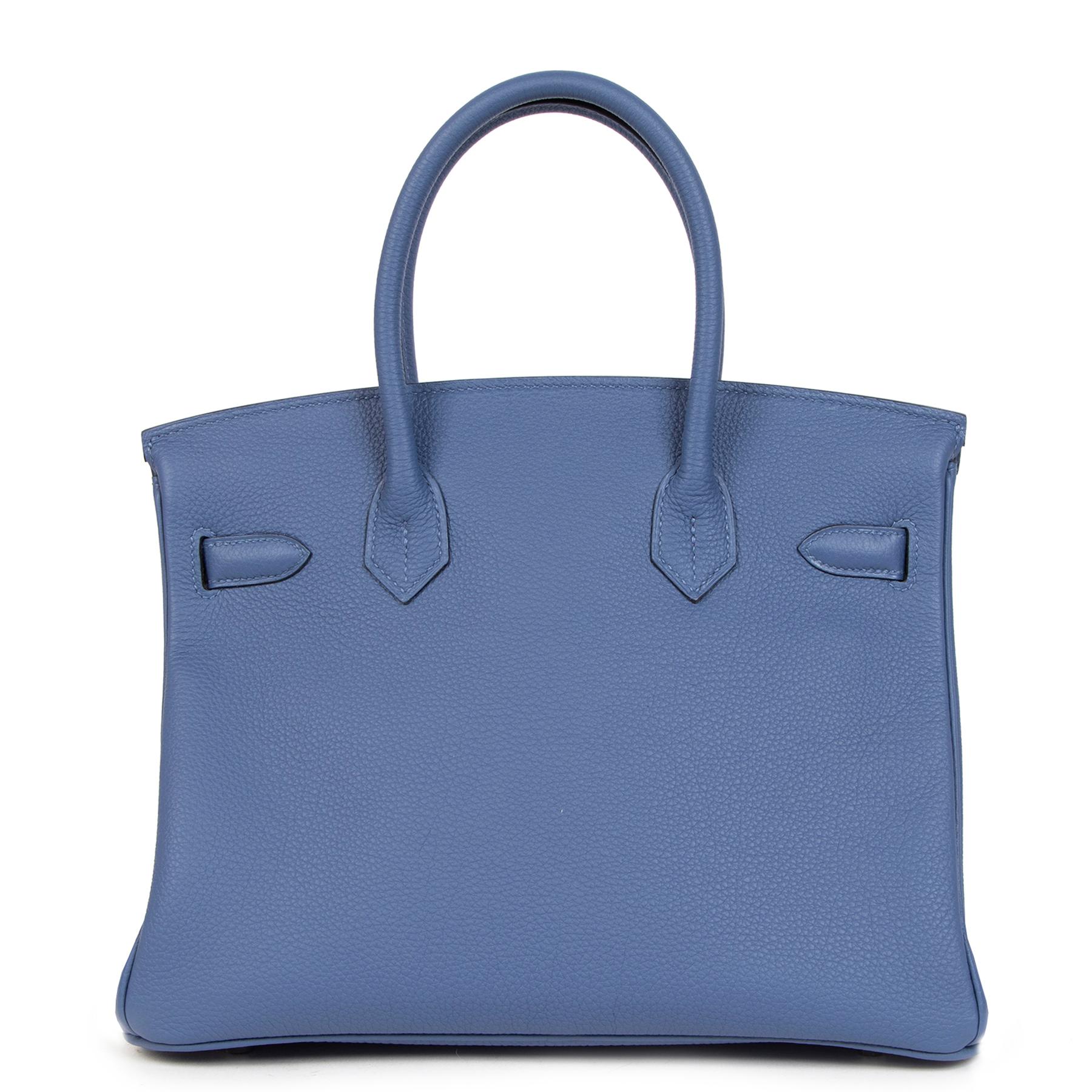 blue berkin bag
