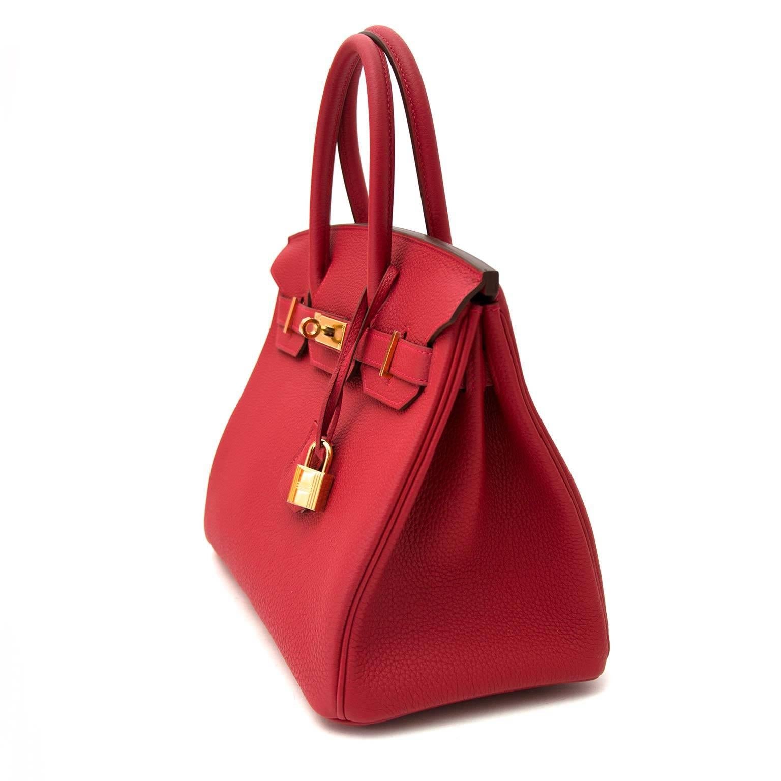 hermes rouge vif