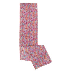 Pannello in cotone stampato a rullo mai usato, prodotto per i mercati dell'Asia centrale Metà del 20° secolo