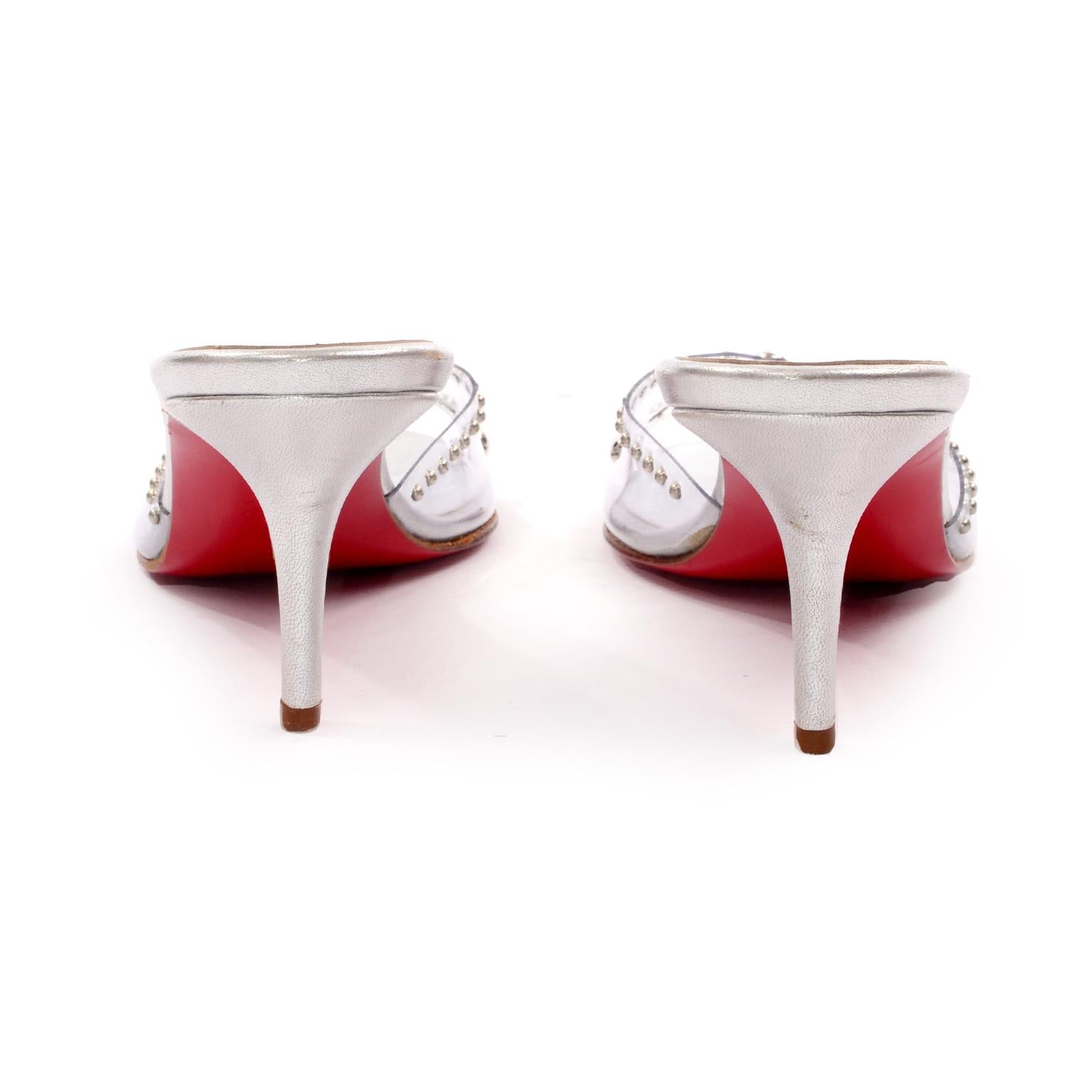 clear christian louboutin shoes