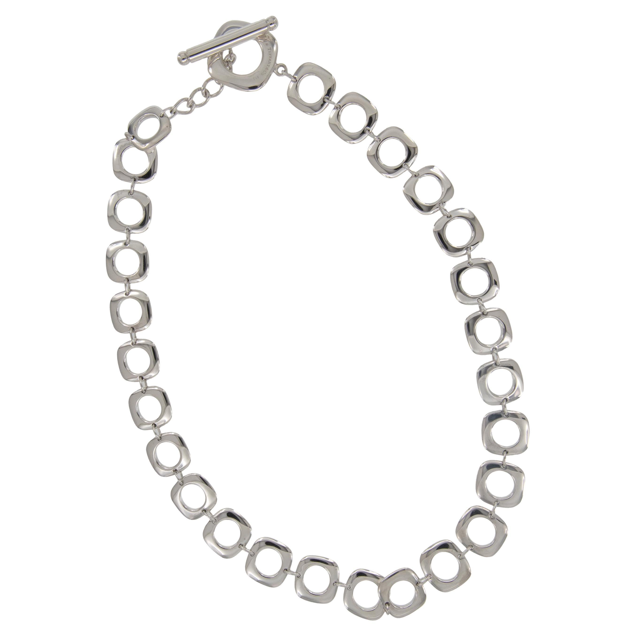 Never Worn Vintage Tiffany & Co Cushion Necklace