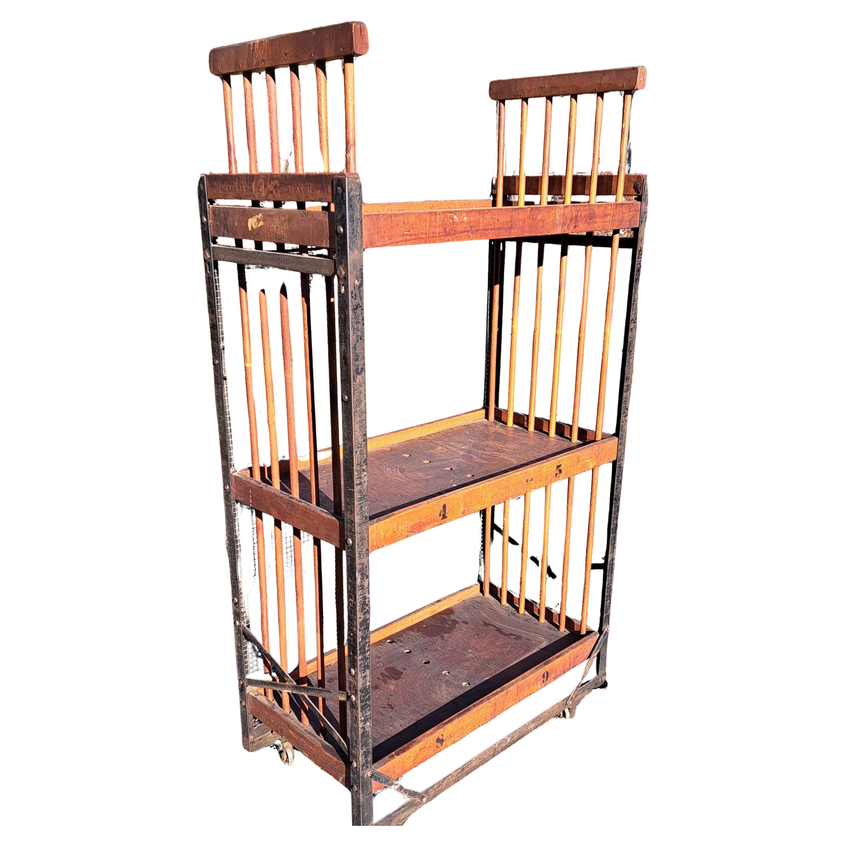 Neverax Shoe Rack Industrial Shelving For Sale at 1stDibs