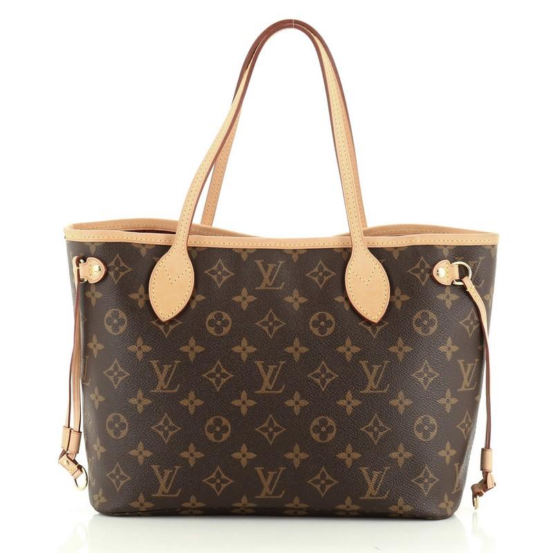 Neverfull NM Tote Monogram Canvas PM (Schwarz)