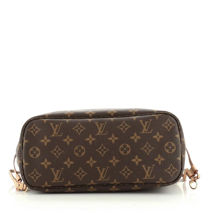 Neverfull NM Tote Monogram Canvas PM im Zustand „Gut“ in NY, NY