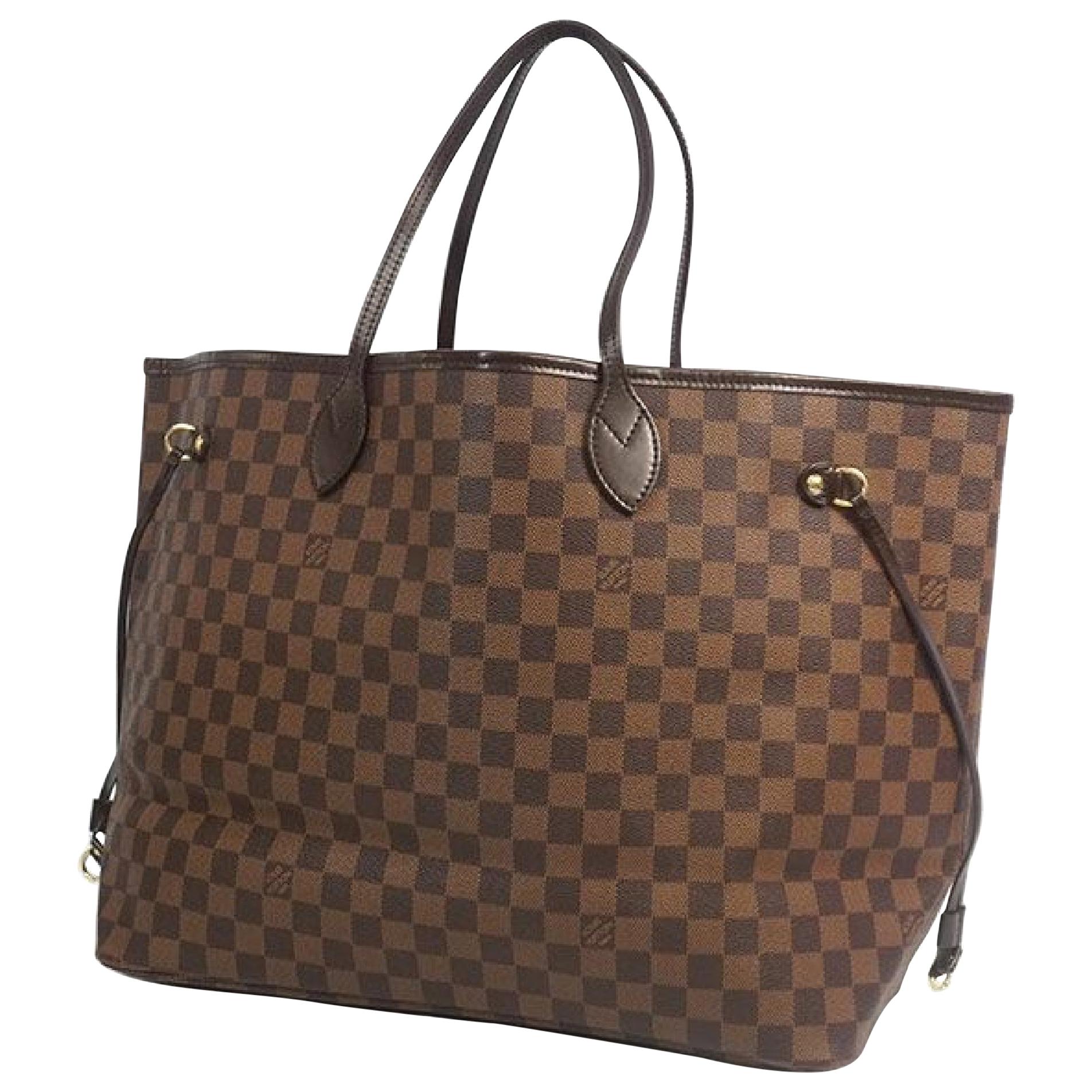 NeverfullGM  Womens  tote bag N51106  Damier ebene