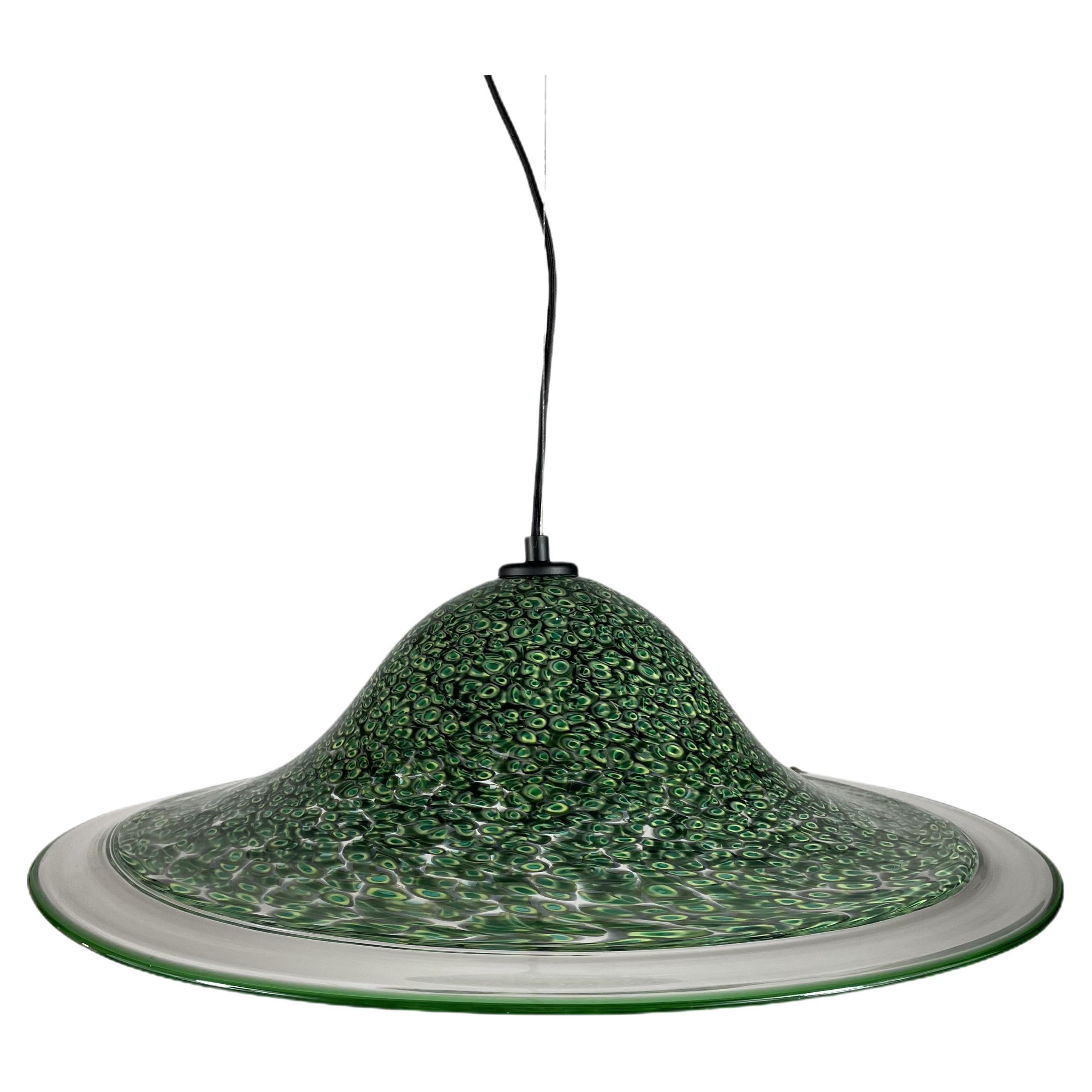 Neverino Green Lamp by Vistosi For Sale