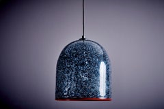 Neverino Murano Glass Pendant Lamp by Gae Aulenti for Vistosi Italy 1970s