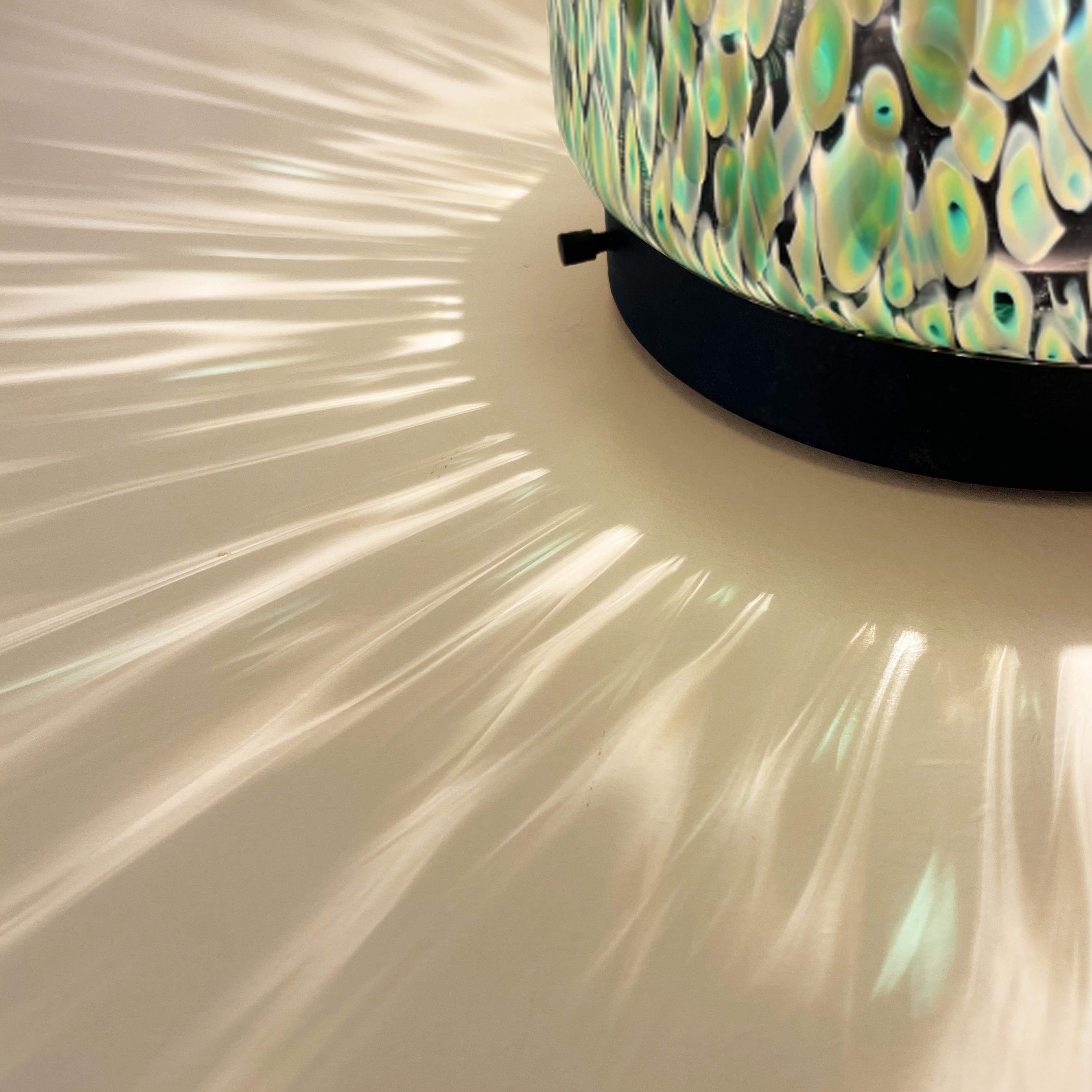 Italian Neverino Table Lamp by Vistosi