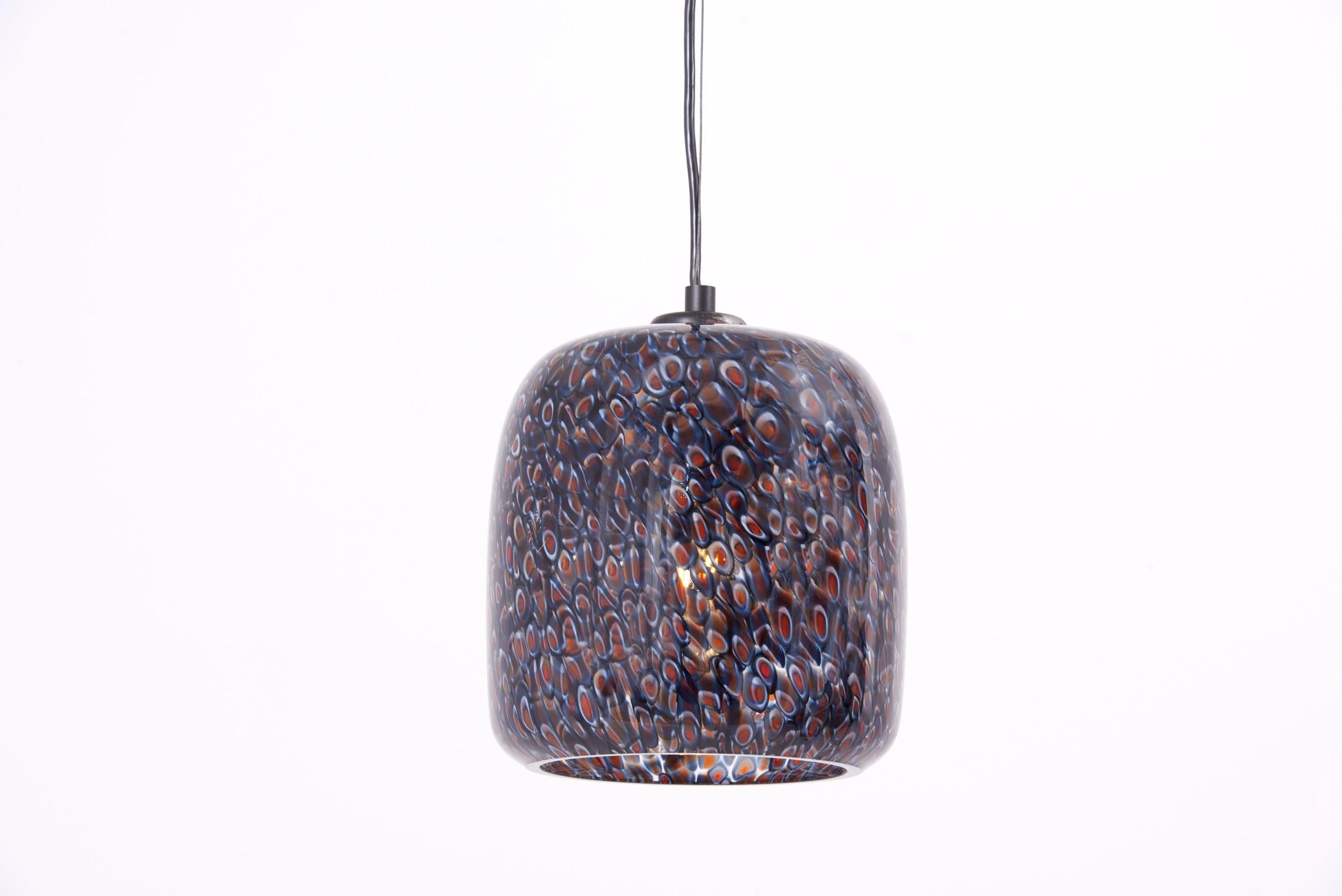 Neverrino Glass Pendant Lamp by Gae Aulenti for Vistosi, Italy, 1970s In Good Condition In Berlin, DE