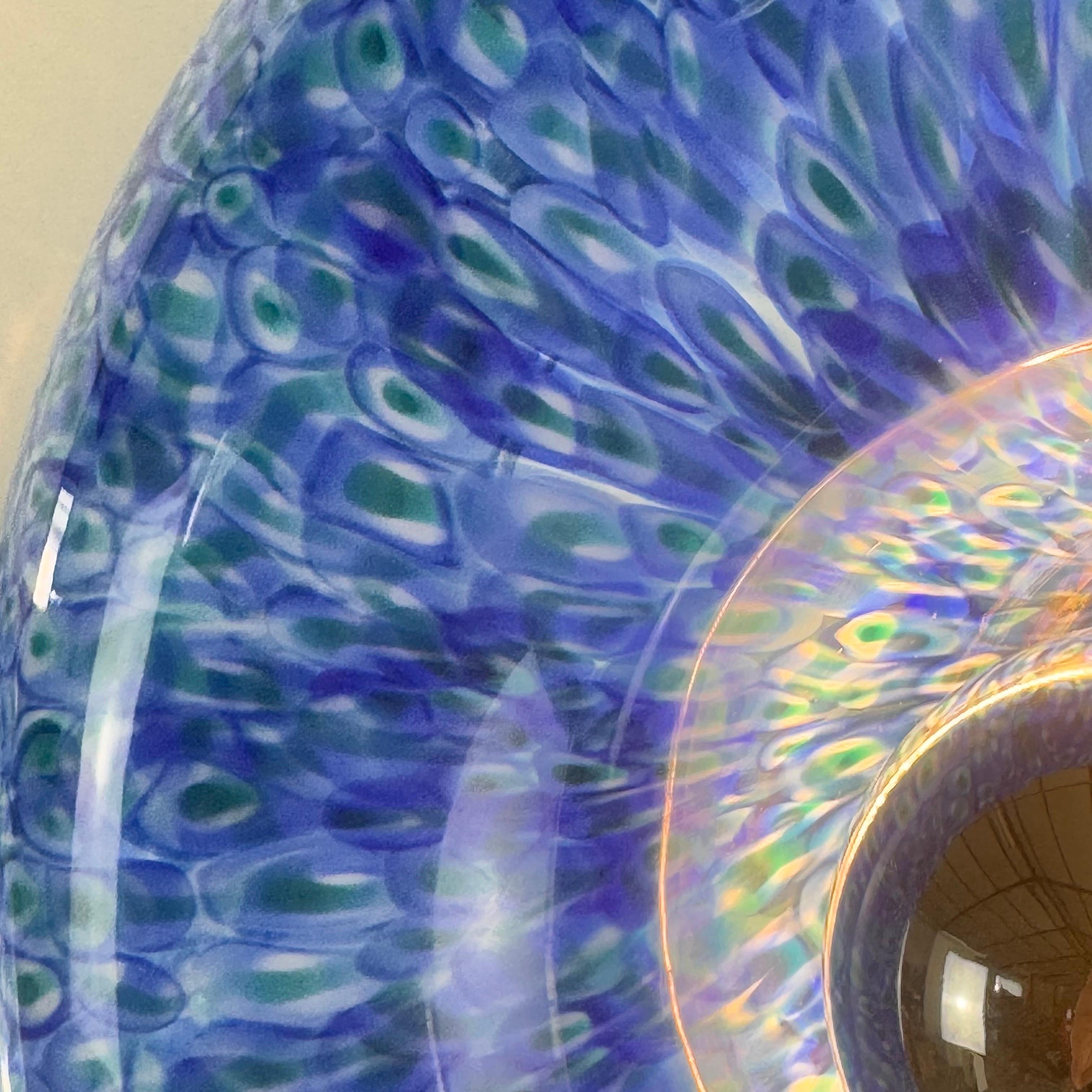‘Neverrino’ Murano Glass Wall or Ceiling Light by Gae Aulenti for Vistosi, 1970s For Sale 2