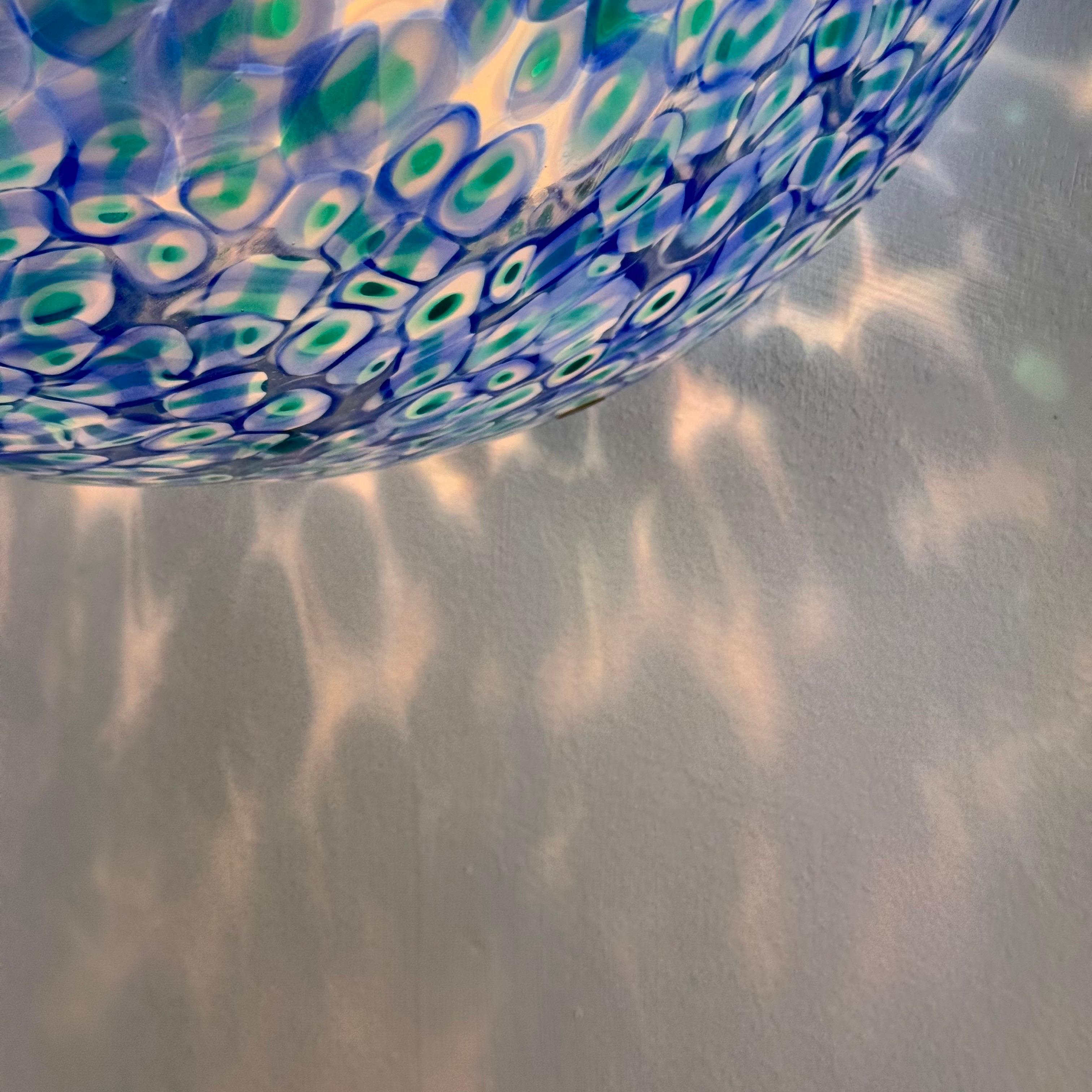 ‘Neverrino’ Murano Glass Wall or Ceiling Light by Gae Aulenti for Vistosi, 1970s For Sale 4