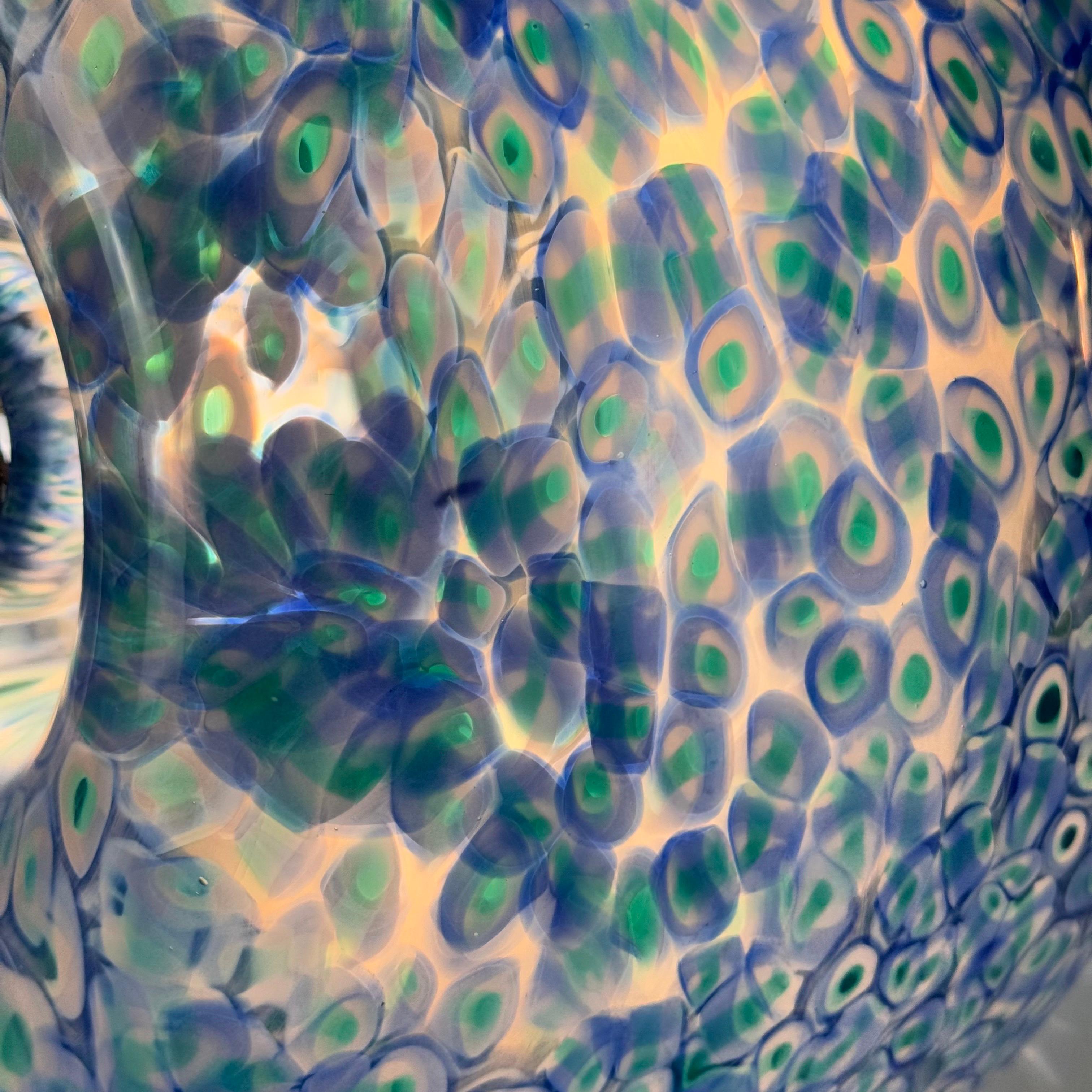 ‘Neverrino’ Murano Glass Wall or Ceiling Light by Gae Aulenti for Vistosi, 1970s For Sale 5