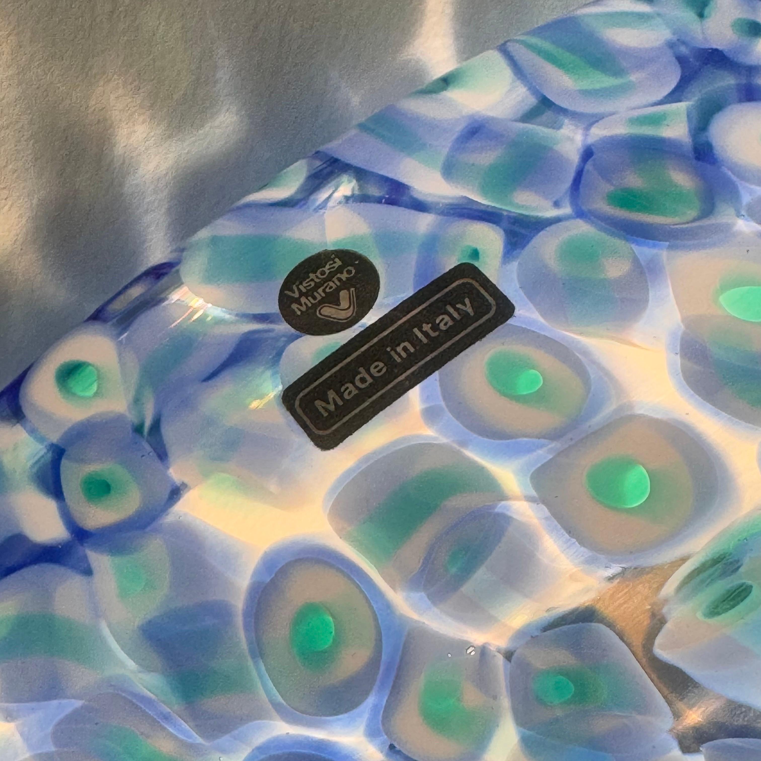 ‘Neverrino’ Murano Glass Wall or Ceiling Light by Gae Aulenti for Vistosi, 1970s For Sale 9
