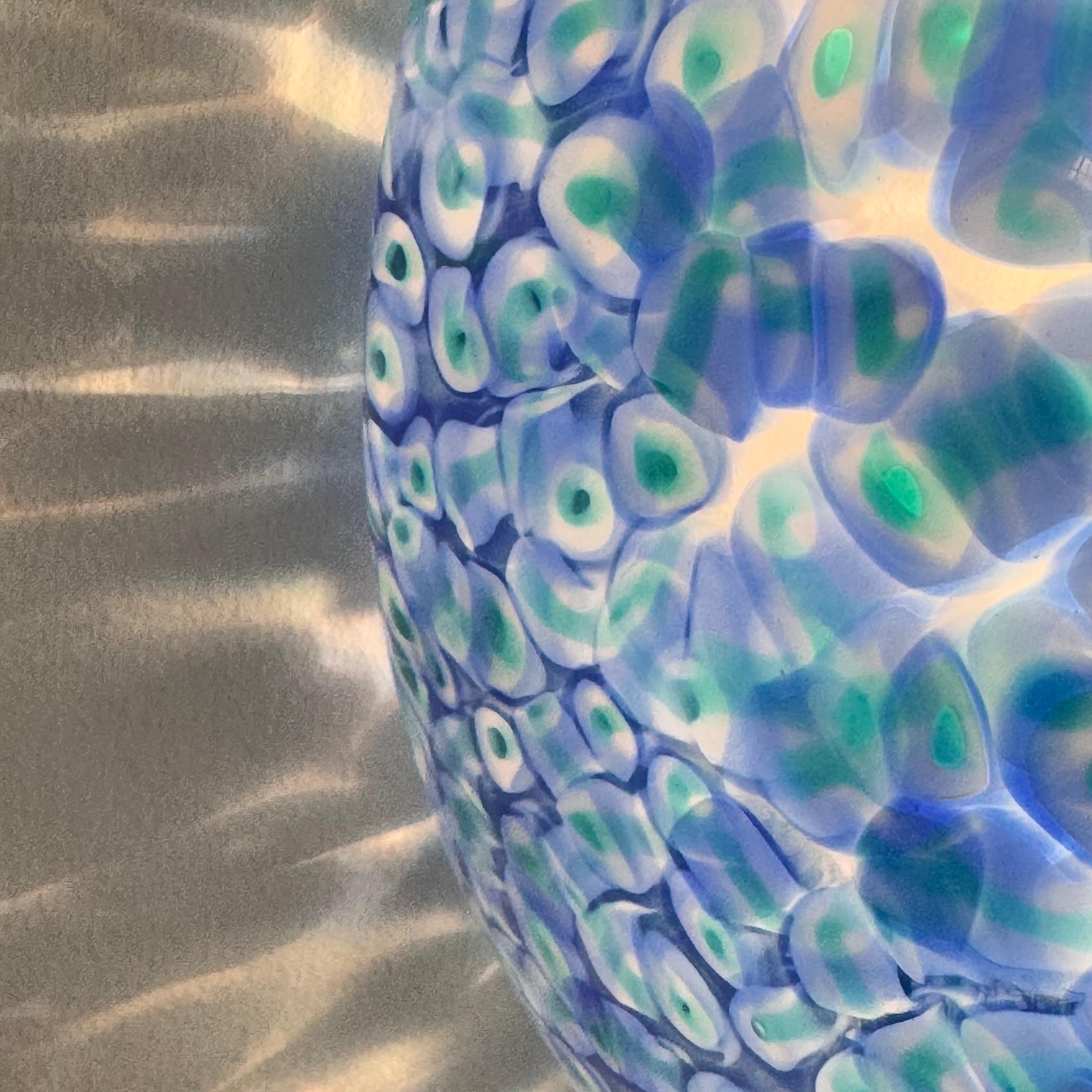 ‘Neverrino’ Murano Glass Wall or Ceiling Light by Gae Aulenti for Vistosi, 1970s For Sale 10