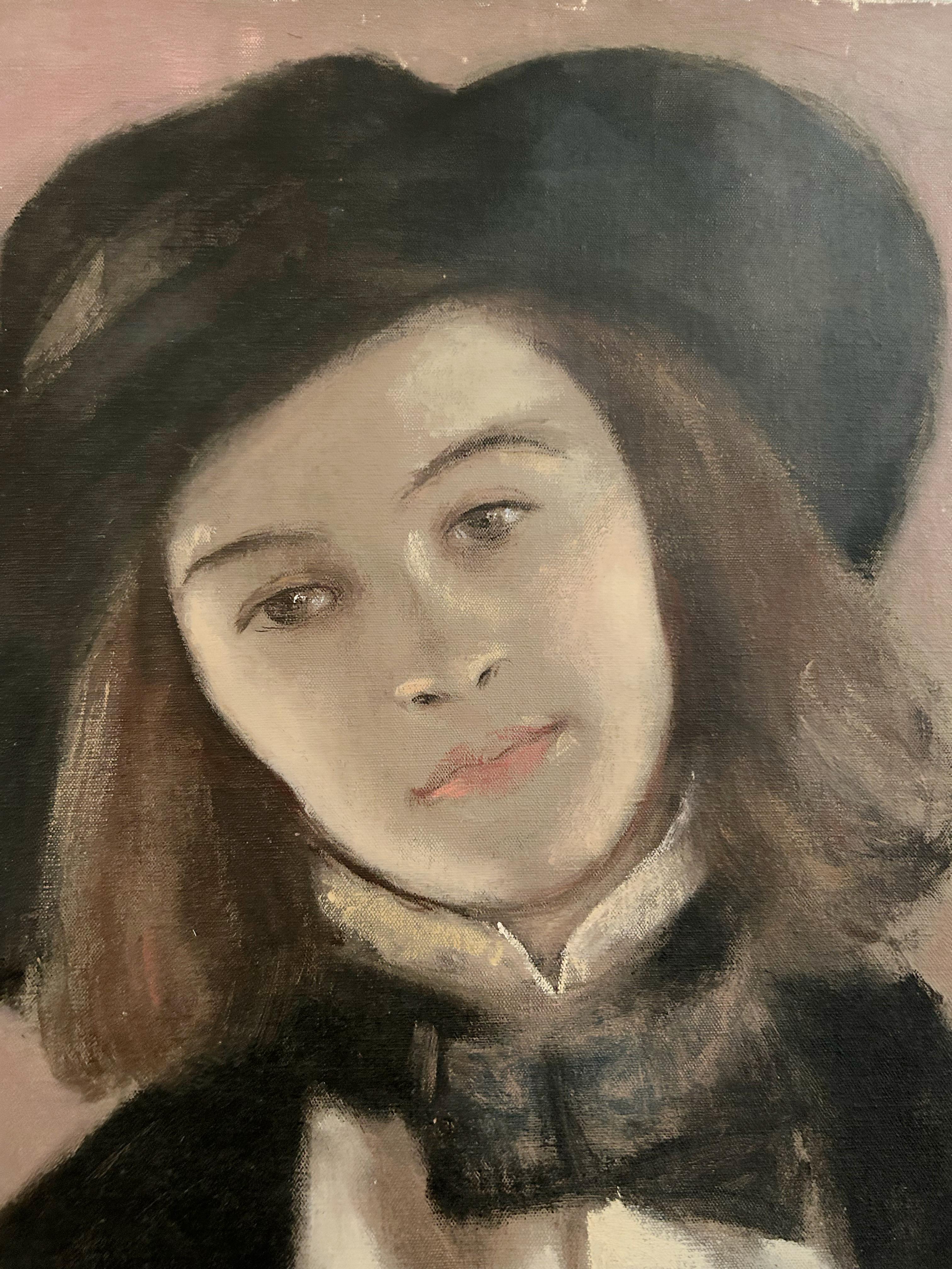 Neville Stephen BULWER-LYTTON, Retrato , Óleo sobre lienzo - Painting de Neville Stephen BULWER-LYTTON 