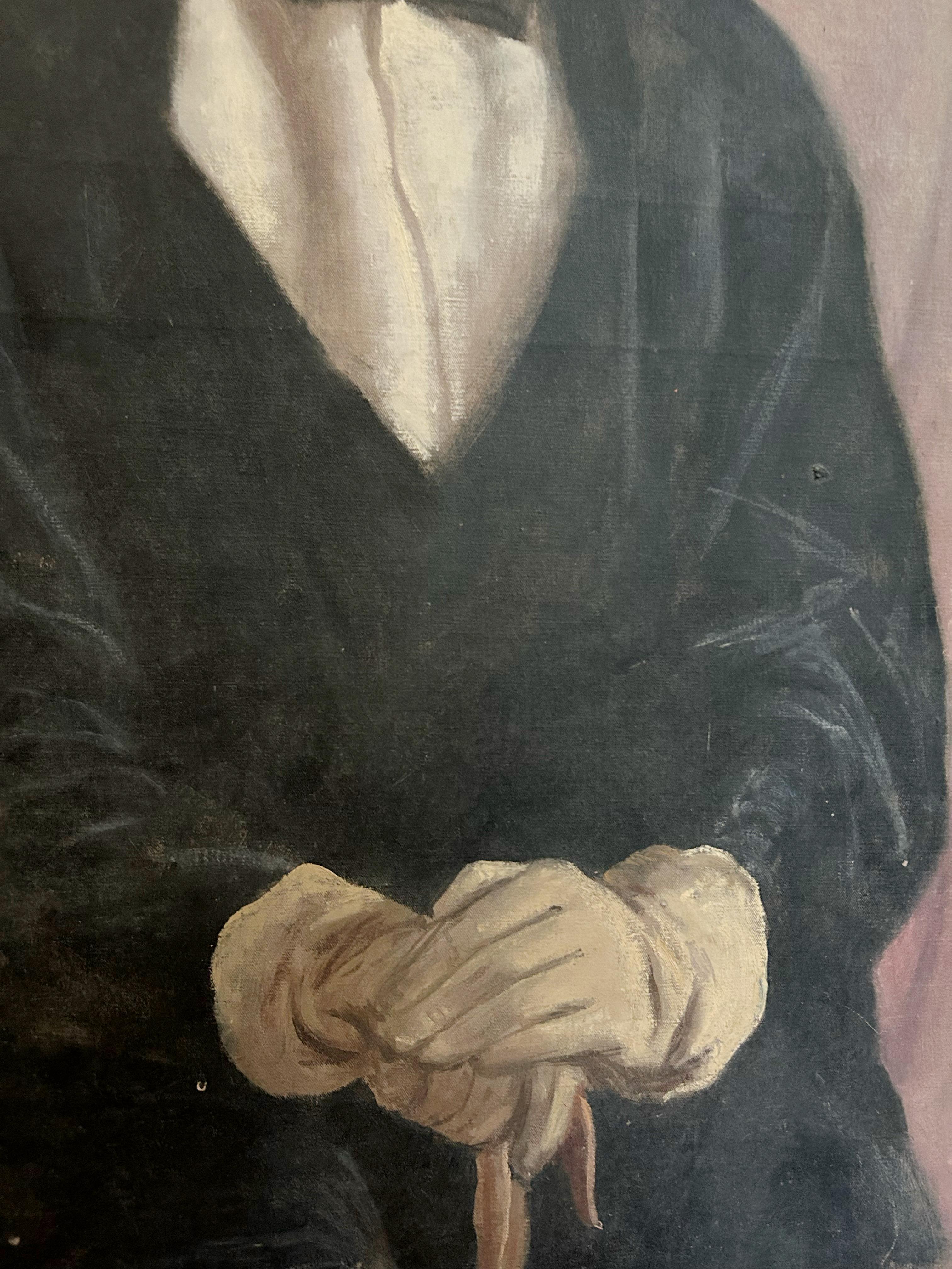 Neville Stephen BULWER-LYTTON (1879-1951)
Retrato
Óleo sobre lienzo
Anotación en el reverso
80 x 60 cm
sin marco

Nieto del famoso novelista británico Edward Bulwer-Lytton (1803-1873), Neville Bulwer-Lytton nació en Calcuta en 1879, mientras su