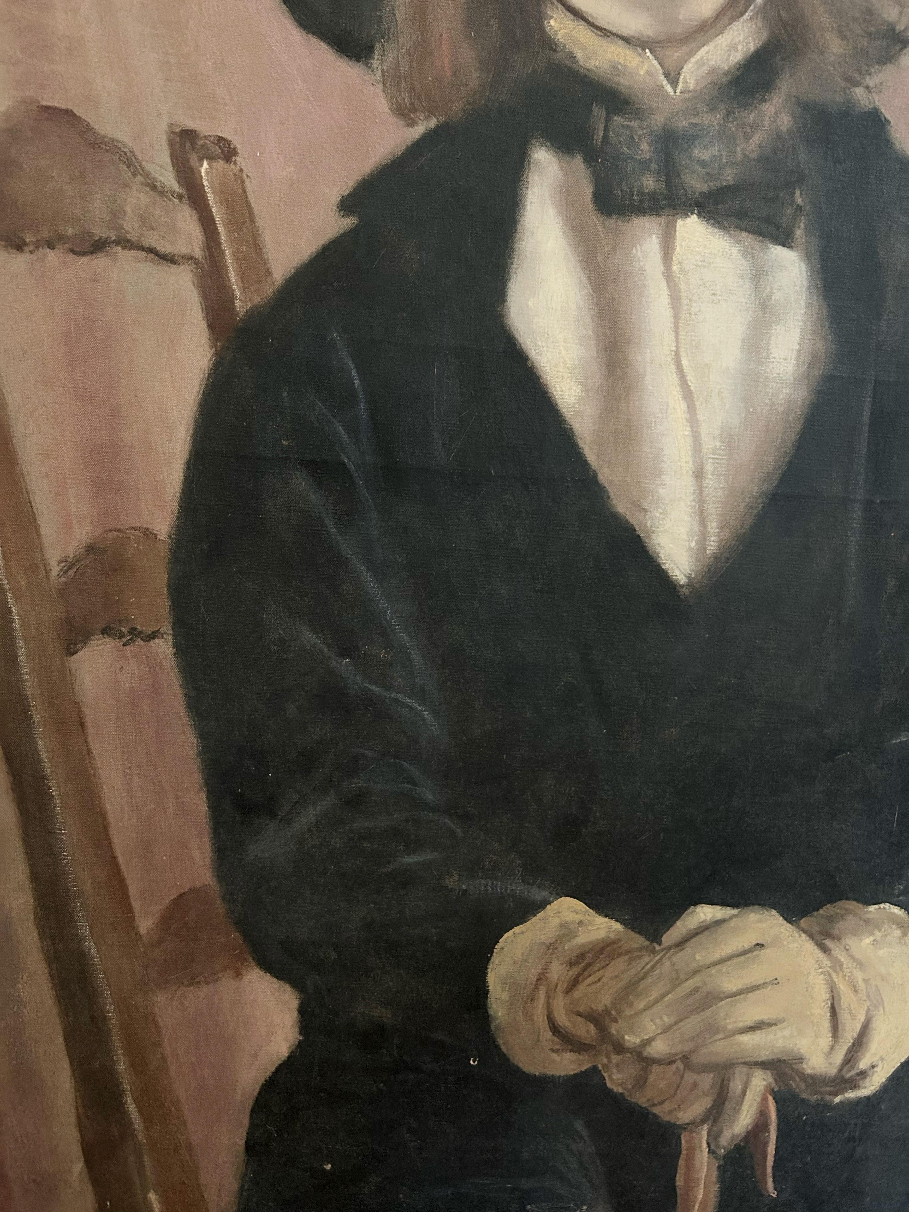 Neville Stephen BULWER-LYTTON, Retrato , Óleo sobre lienzo en venta 1