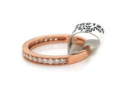 New 0.32ctw Diamond Milgrain Wedding Band Ring in 14K Rose Gold