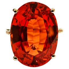 Neu 11,55 Karat Sonnenuntergang Saphir & Diamant-Schliff Crown Design Sterling Ring
