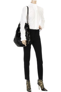 NWT Vintage Roberto Cavalli Black Lace Patent Leather Ankle Boots It. 38 US 8