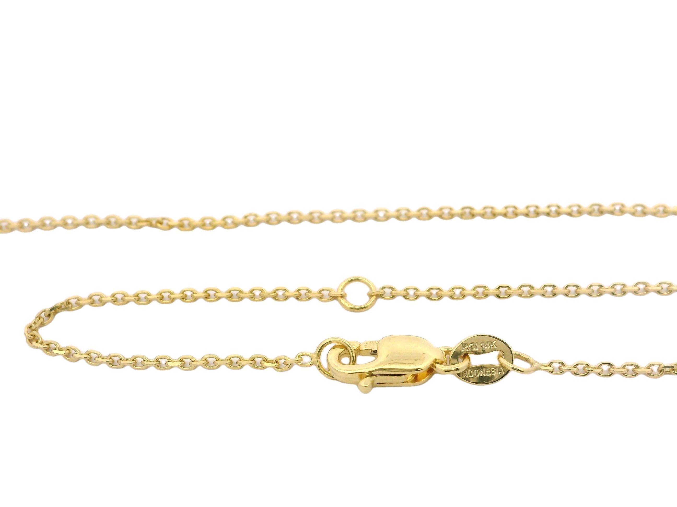 New 14k Gold 1.86ctw Radiant Cut Fancy Yellow Diamond Cross Pendant Necklace For Sale 2