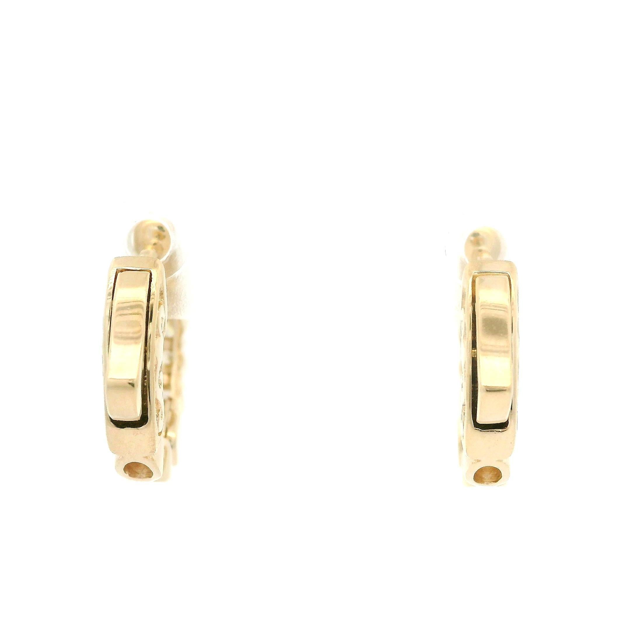 -A. Stone
(10) Diamanti naturali autentici - taglio rotondo a brillante - WELL CUT SUPER BRILLIANTE - incastonati - colore I/J - purezza VS1/VS2 - 0,40ctw (esatto)

Materiale: Oro giallo massiccio 14K
Peso: 3.1 grammi
Fondello: Chiusura Push Snap