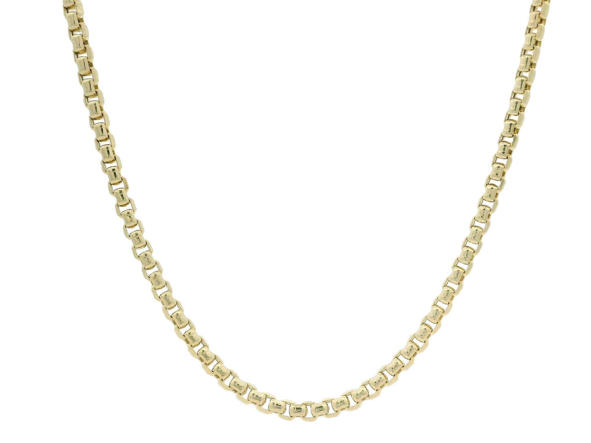 MATERIAL : Or jaune 14k massif
Poids : 6,91 grammes
Type de chaîne : 20