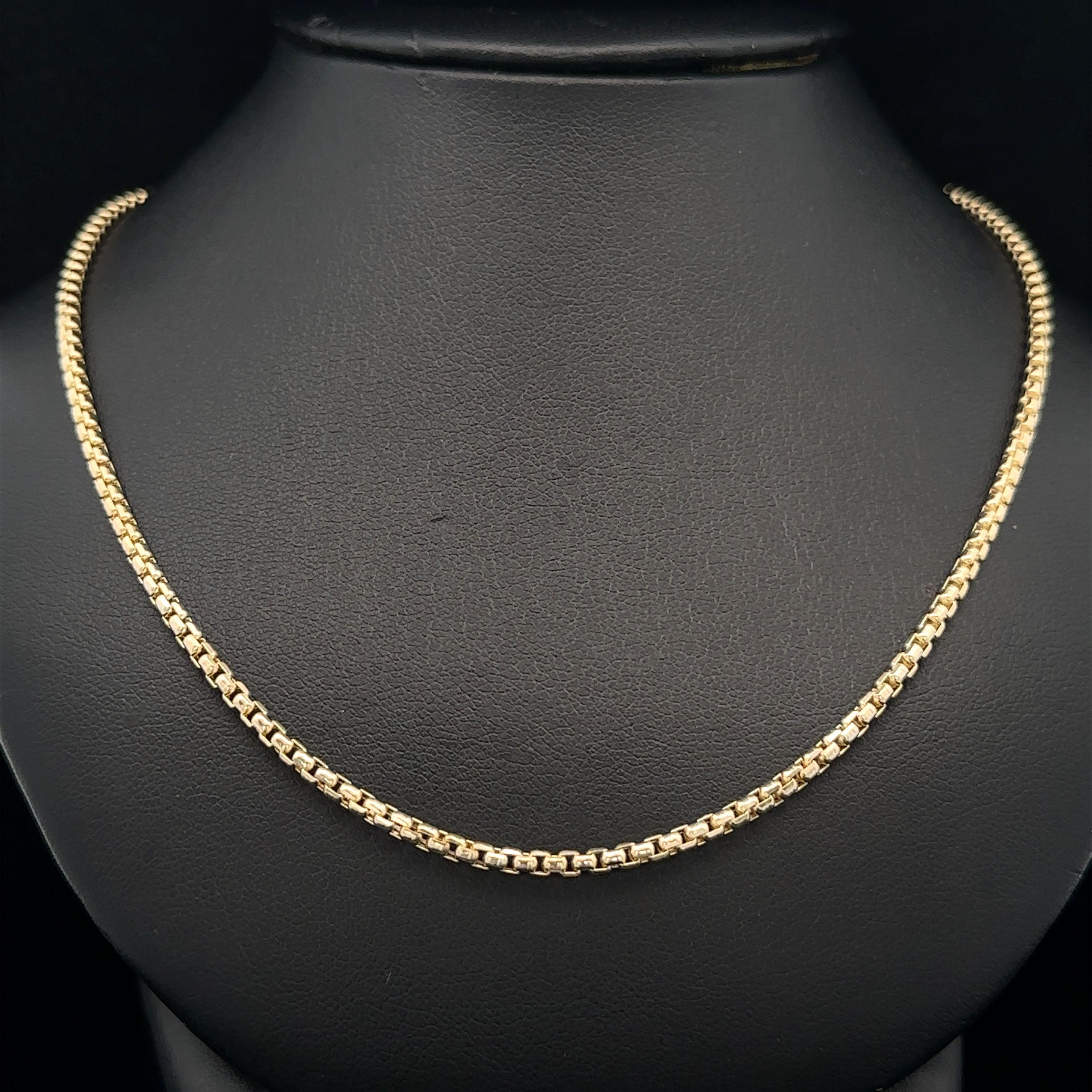 New 14k Yellow Gold 20